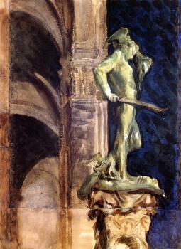 John Singer Sargent : Perseus by Night